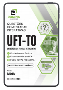 1000 Questões Comentadas Interativas – QCI da Universidade Federal do Tocantins