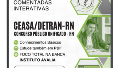 1250 Questões Comentadas Interativas para o Concurso Unificado DETRAN e CEASA RN