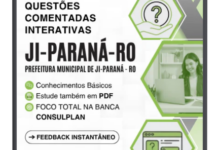 1400 Questões Comentadas Interativas para Concursos de Nível Superior – Ji-Paraná/RO