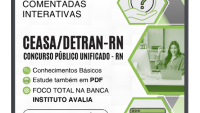 1500 Questões Comentadas Interativas para o Concurso Unificado DETRAN e CEASA RN