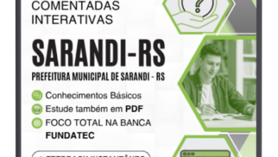 2026 Sarandi: 1000 Questões Comentadas Nível Médio FUNDATEC para Aprendizado Eficaz