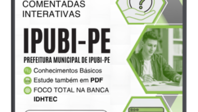 500 Questões Comentadas Interativas – QCI Prefeitura de Ipubi, PE: Prepare-se com Eficácia