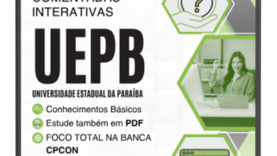 500 Questões Comentadas UEPB 2026: Guia Completo para Nível Superior CPCon