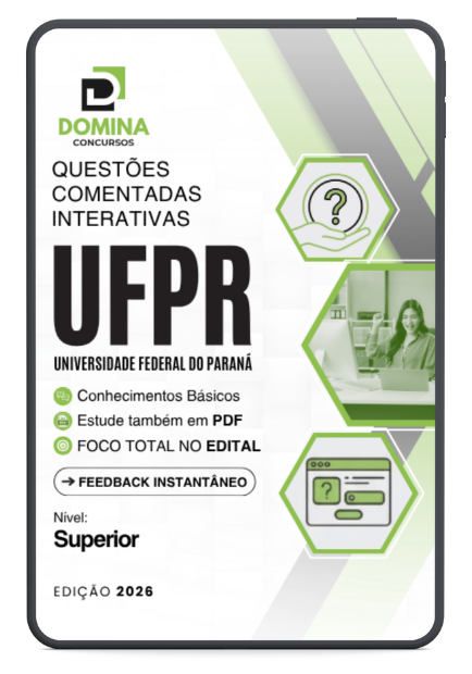 500 Questões Comentadas UFPR 2026: Guia Completo para Nível Superior na UFPR 500 Questões Comentadas UFPR 2026: Guia Completo para Nível Superior na UFPR