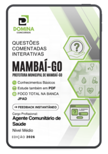 500 Questões Comentadas para Agente Comunitário de Saúde – Mambaí GO 2026 JPAD