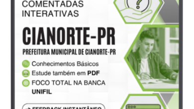 600 Questões Comentadas Interativas para QCI da Prefeitura de Cianorte – PR