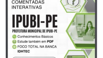 750 Questões Comentadas Interativas para Concurso da Prefeitura de Ipubi – PE