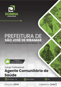 Apostila Completa para Agente Comunitário de Saúde – São José de Ribamar MA 2026