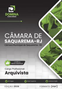 Apostila Completa para Arquivista da Câmara de Saquarema RJ: Preparação 2026