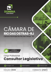 Apostila Consultor Legislativo: Guia Completo para Câmara de Rio das Ostras 2026
