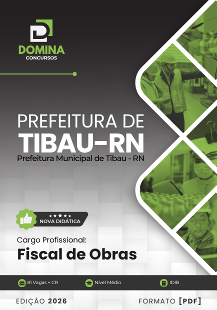 Apostila Fiscal de Obras em Tibau-RN: Diretrizes e Normas para 2026 Apostila Fiscal de Obras em Tibau-RN: Diretrizes e Normas para 2026
