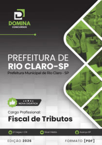Apostila Fiscal de Tributos 2026: Guia Completo para Rio Claro, SP