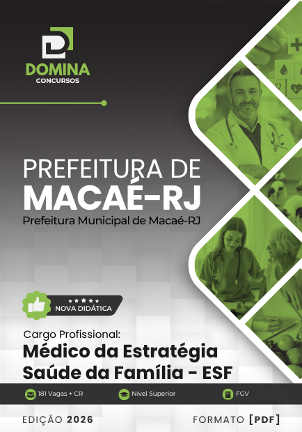 Apostila Médico Saúde da Família: Guia Completo para Macaé, RJ 2026