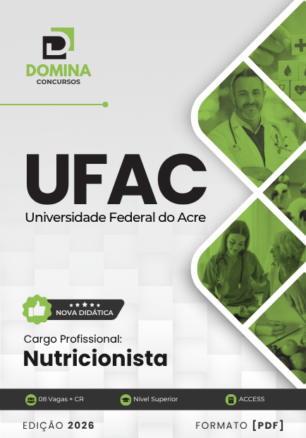 Apostila Oficial do Nutricionista – UFAC 2026: Guia Completo e Atualizado Apostila Oficial do Nutricionista – UFAC 2026: Guia Completo e Atualizado