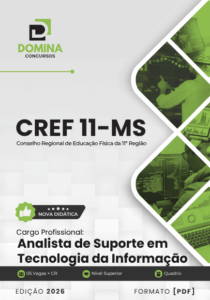 Apostila Profissional: Analista de Suporte em Tecnologia da Informação – CREF 11 MS 2026