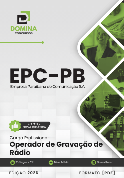 Apostila Profissional para Operador de Gravação de Rádio – EPC PB 2026