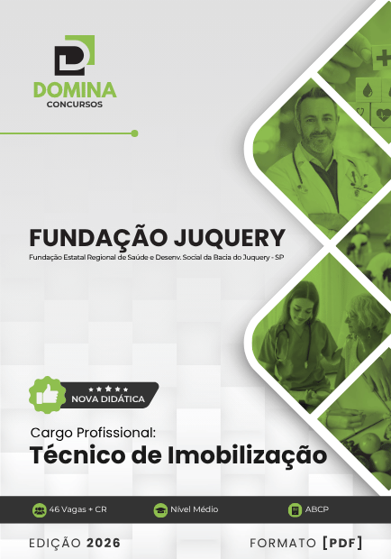 Apostila Técnica de Imobilização: Guia Completo – Fundação Juquery SP 2026