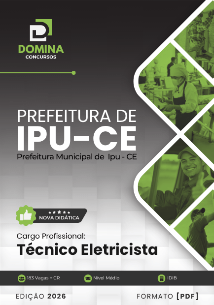 Apostila Técnica para Eletricista – Ipu CE 2026: Formação e Certificação