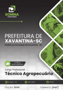 Apostila Técnico Agropecuário Xavantina SC 2026: Seu Passo para o Sucesso no Campo!