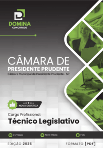 Apostila Técnico Legislativo 2026 – Câmara Municipal de Presidente Prudente, SP