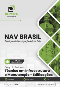 Apostila Técnico de Edificações NAV Brasil 2026: Domine a Arte da Construção!