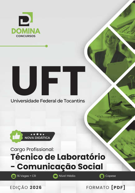 Apostila Técnico de Laboratório: Comunicação Social UFT 2026 – Guia Completo Apostila Técnico de Laboratório: Comunicação Social UFT 2026 – Guia Completo