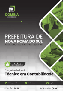 Apostila de Formação: Técnico em Contabilidade – Nova Roma do Sul, RS 2026