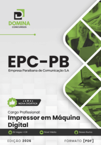 Apostila de Impressão em Máquina Digital EPC PB: Guia Completo 2026