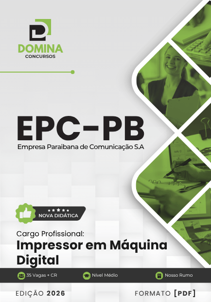 Apostila de Impressão em Máquina Digital EPC PB: Guia Completo 2026 Apostila de Impressão em Máquina Digital EPC PB: Guia Completo 2026