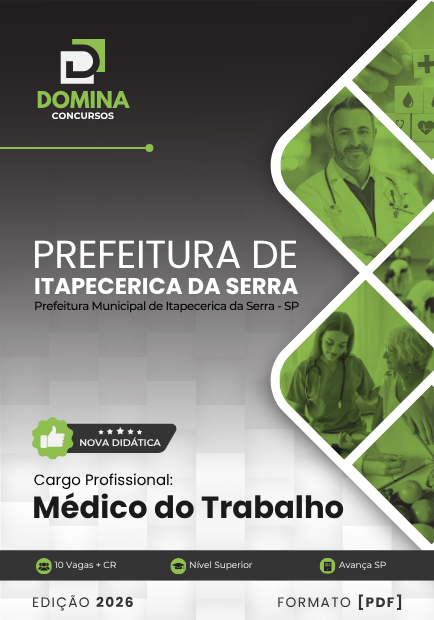 Apostila de Medicina do Trabalho – Itapecerica da Serra SP 2026: Guia Completo