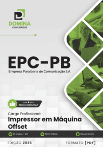 Apostila de Operação de Impressora Offset EPC PB 2026: Guia Completo para Profissionais