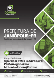Apostila de Operador de Retroescavadeira em Janiópolis PR – 2026: Guia Completo