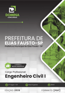 Apostila do Engenheiro Civil: Elias Fausto SP – Guia Completo 2026