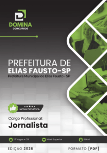 Apostila do Jornalista Elias Fausto: Guia Completo para 2026 em SP