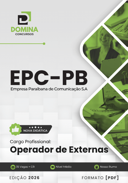 Apostila do Operador de Externas EPC PB 2026: Guia Completo para Preparação