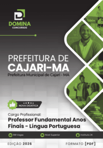 Apostila do Professor de Português – Cajari MA 2026: Conteúdos e Metodologias Eficazes