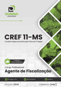 Apostila para Agente de Fiscalização CREF 11 MS 2026: Conteúdo Completo e Atualizado