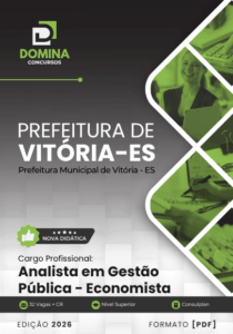 Apostila para Analista em Gestão Econômica – Vitória ES 2026: Conteúdo e Diretrizes