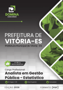Apostila para Analista em Gestão Estatística – Vitória ES 2026: Conteúdo e Capacitação