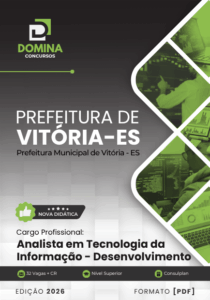 Apostila para Analista em Tecnologia: Desenvolvimento em Vitória – ES 2026