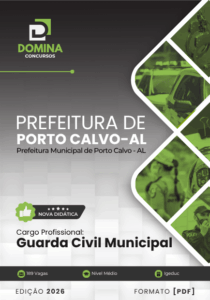 Apostila para Concurso da Guarda Civil Municipal de Porto Calvo – AL 2026