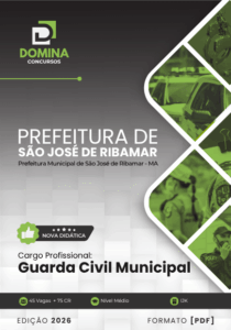 Apostila para Concurso da Guarda Civil Municipal de São José de Ribamar – MA 2026