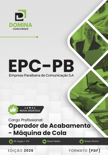 Apostila para Operador de Acabamento: EPC PB 2026 – Guia Completo e Atualizado Apostila para Operador de Acabamento: EPC PB 2026 – Guia Completo e Atualizado