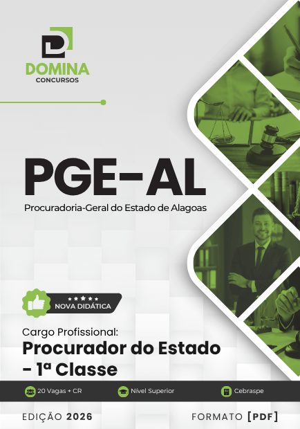 Apostila para o Concurso de Procurador do Estado – PGE AL 2026 Apostila para o Concurso de Procurador do Estado – PGE AL 2026