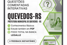 Descubra 1250 Questões Comentadas Interativas para a Prefeitura de Quevedos – RS