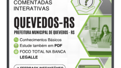 Descubra 1250 Questões Comentadas Interativas para a Prefeitura de Quevedos – RS