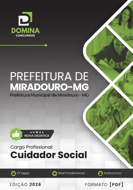 Descubra Tudo Sobre a Apostila do Cuidador Social de Miradouro MG 2026! Descubra Tudo Sobre a Apostila do Cuidador Social de Miradouro MG 2026!