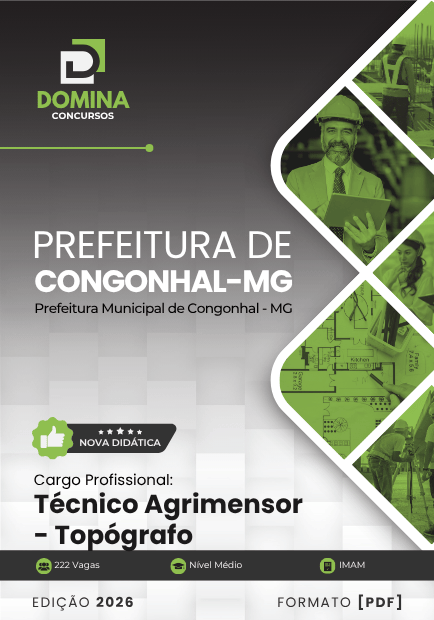 Descubra a Apostila Técnico Agrimensor Congonhal MG 2026: Conhecimento Essencial!