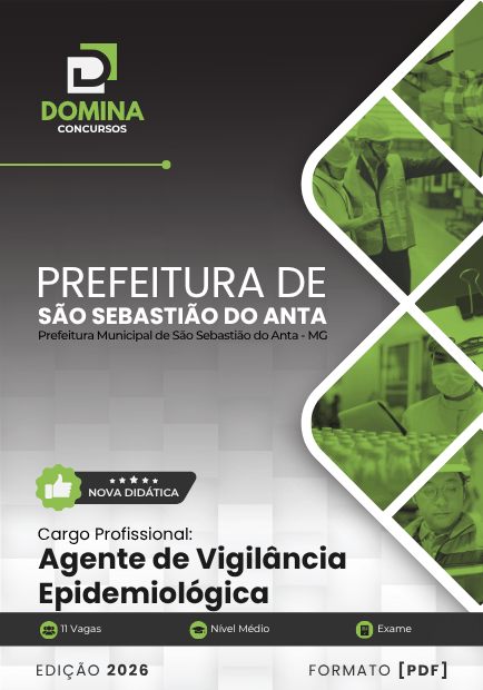 Descubra a Apostila do Agente de Vigilância Epidemiológica de São Sebastião do Anta 2026!