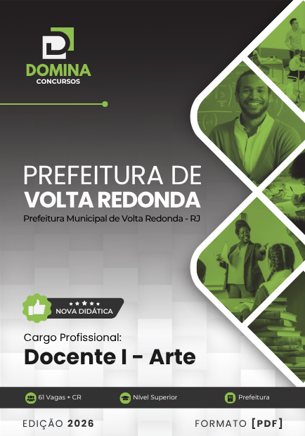 Descubra a Inovadora Apostila Docente de Artes de Volta Redonda RJ 2026!